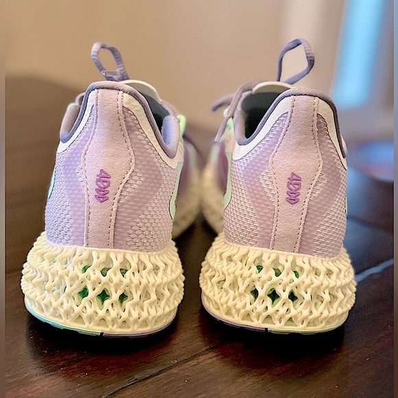 Adidas 4DFWD 2 Size 6.5 6 1/2 Running Shoe Silver Violet Violet Fusion Pulse Min - Picture 12 of 12